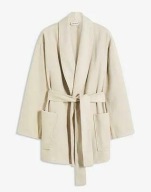 Bonprix női kabát bézs klasszikus kapucni nélkül