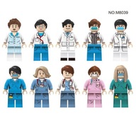 Lekár pacient zdravotná sestra bábika hračka pre deti