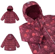 Detská zimná bunda REIMA Ruis 98 cm, tmavo ružová