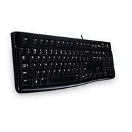 Logitech K120 - Káblová klávesnica (čierna)