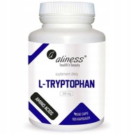 Aliness L-Tryptophan 500 mg 100 kaps. pre vegánov bez lepku laktózy