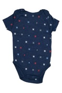 Tommy Hilfiger bodýčko pre chlapčeka Jacob tmavo modré 6 - 9 m