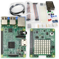 Rasberry Pi 3 + Microsoft IoT Pack For Raspberry Pi 3 + Rasberry SENSE HAT