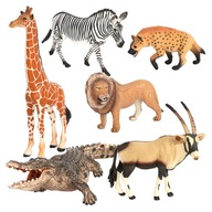 Model zvieraťa krokodíl darček žirafa dodáva sadu vzdelávacích hračiek