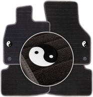 Yin&Yang EVA wycieraczki welurowe podgumowane do samochodu + EMBLEMAT