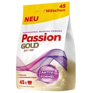 Prášok na pranie farieb Passion Gold 2,7 kg efektívna nemecká kvalita DE