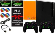 KONSOLA SONY Playstation 3 SLIM PS3 + 2XPAD PADY KOMPLETNY ZESTAW NA START!