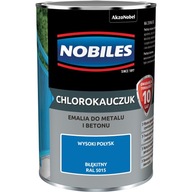 Nobiles Emalia Chlorokauczuk Błękitny RAL5015 0,9L