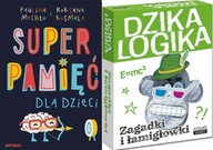 Superpamięć dla dzieci Paulina Mechło + Dzika logika. Zagadki i łamigłówki