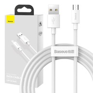 BASEUS MOCNY uniwersalny KABEL USB do MICRO USB PRZEWÓD 2.1A 1.5M 150cm