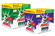 Kapsule Ariel All in1 Pods Color a Universal 2 x 76ks=3,2kg na 152pranie