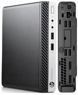 Komputer HP ProDesk 400 G4 i3-8gen 8GB 256SSD NVMe m.2 miniPC W10P HDMI A