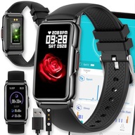 SMARTWATCH ZEGAREK SPORTOWY SMARTBAND AMOLED PULS OPASKA PRO SPORT FIT SMS