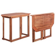 Bistro stolík 90x50x75 cm masívne akáciové drevo