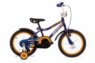 Rower chłopięcy Niebieski Rowerek Dziecięcy 16''