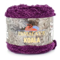 Włóczka Himalaya Koala 100 g 100 m kolor 75704 fioletowy ciemny