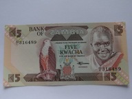 [B3256] Zambia 5 kwacha UNC