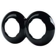 LOFT RETRO RÁMČEK DVOJITÝ ČIERNY JLM