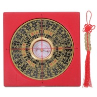 Kompas Chińskie Monety Vintage Decor Małe Stare