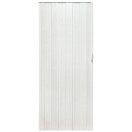 Harmonikové dvere 004-04-90 biely dub 90 cm