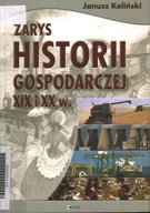 ZARYS HISTORII GOSPODARCZEJ XIX I XX W. - JANUSZ KALIŃSKI