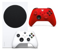 Konsola Xbox Series S 512GB + 2X Pad Biały/Czerwony