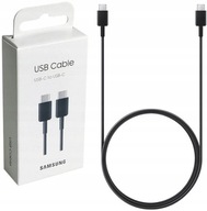 Samsung Kabel USB-C - USB-C 3A USB 2.0 1,8 metra czarny EP-DX310JB
