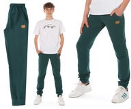 Spodnie dresowe SUPER JAKOŚĆ dres r.134 zielony Produkt PL