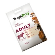 Tropidog Premium Adult Small Breeds Beef Rice hovädzie mäso pre psov 2,5kg