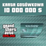 GTA V ONLINE MEGALODON SHARK CASH CARD 10000000 PL PC KĽÚČ ROCKSTAR