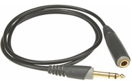 Predlžovací kábel pre slúchadlá veľký JACK 6,3mm KLOTZ 3m