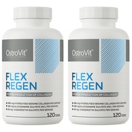 Ostrovit Flex Regen Kolagen Wołowy Glukozamina 120 Tabletek