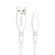 KABEL DO APPLE IPHONE 3.1A USB-A na LIGHTNING 1m BIAŁY UNIWERSALNY