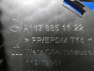 MERCEDES CLA W117 grid of a bumper lower front front below PDC