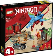 KLOCKI LEGO 71759 Świątynia ze smokiem ninja Z SER