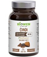 CHAGA 400mg GRZYBY WITALNE Biowen 90 kaps Błyskoporek podkorowy