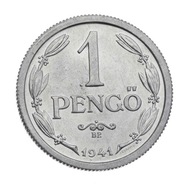 [M4079] Węgry 1 pengo 1941 mennicza