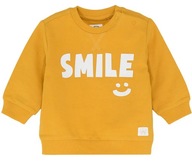 COOL CLUB Bluza chłopięca długi rękaw żółta Smile r. 80