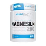 Horčík Everbuild Nutrition Magnesium 200 Svalové kŕče Regenerácia 250 tbl