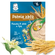 Nestlé GERBER Bezmliečna kaša Plnosť Obilniny 8 Obilniny s Lipou 200 g