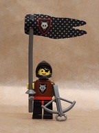 Flaga chorągiew do LEGO Castle Wolfpack MFCZW4