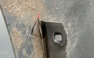 bumper rear part rear AUDI TT 8S 14- PDC