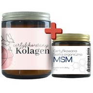 Certifikovaný kolagén + Certifikovaná síra MSM akné vlasy kĺby jazvy
