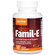 JARROW FORMULAS Famil-E Vitamínový komplex E 60kaps