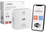 Senzor oxidu uhoľnatého FCO-850 WF s funkciou SMART WIFI TUYA