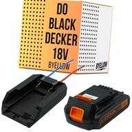 Adaptér pre akumulátor BLACK DECKER 18V akumulátor