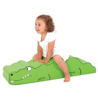 Siedzisko krokodyl dla dzieci piankowy do sali zabaw przedzkole konik