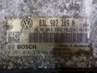computer control unit of the engine VOLKSWAGEN PASSAT B7 2.0 TDI 03L907309N