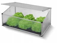 Mini skleník do záhrady, skleník na terasu ľahký firemný 100x40x60cm