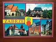 ZABRZE widoki herb poczta kościół